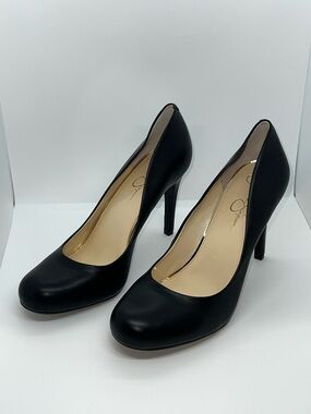 Sexy Black Round Toe High Heel Pumps By Jessica Simpson. Size 12!!!